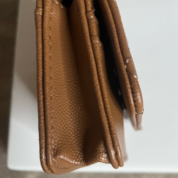 2/$30 Steve Madden Bwren Flap Wallet with Keyring (True Cognac) - Picture 4 of 6